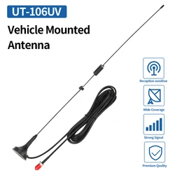 Magnetic SMA - Female Dual Band Car Antenna (1 pcs SMA - Female)