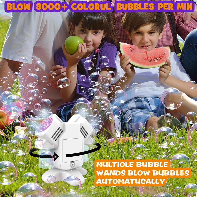 Rotating Floor Bubble Toy 3