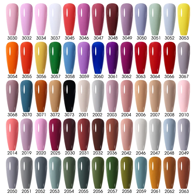 Clou Beaute 360 Colors Nail Gel Polish UV Color Nail Glue 15ml 8pcs/lot Nail Polish Glitter Varnish Semi Permanent Gellack Art - Image 4