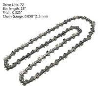 Premium 18" Chainsaw Chain with 72 Drive Links - Ideal for Garden Tools 1