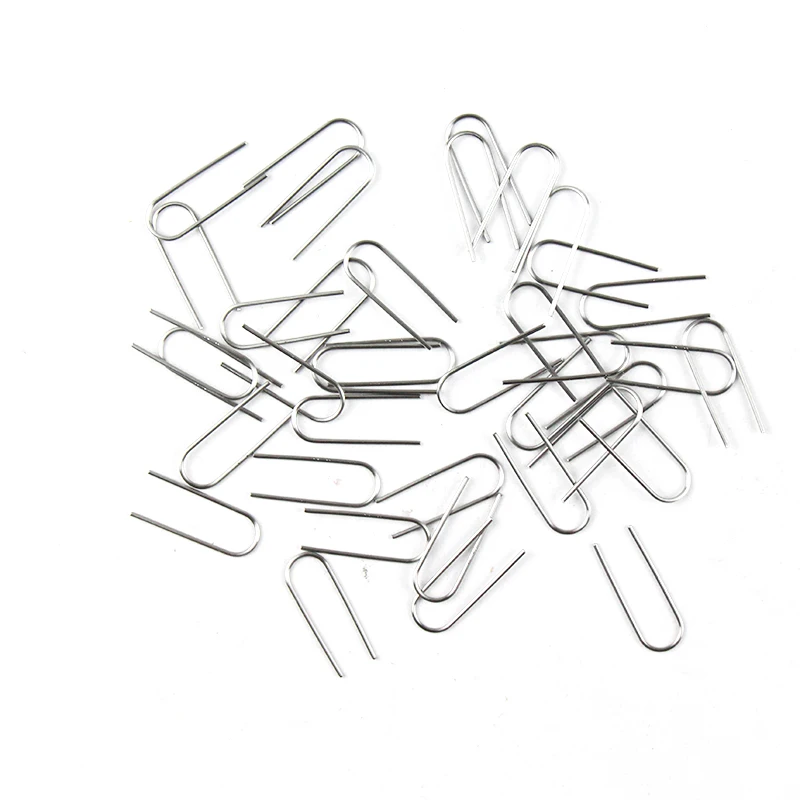 50/100PcsHigh Temperature Resistance Tungsten Wire Hanging Firing Pottery Ornament Hanger U-Shaped Hooks Burning Needles