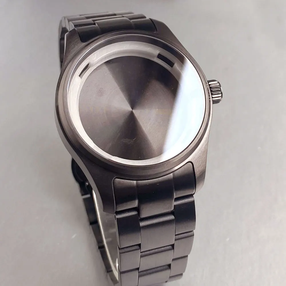 Durable 200m Waterproof Sapphire Pilot Watch Case