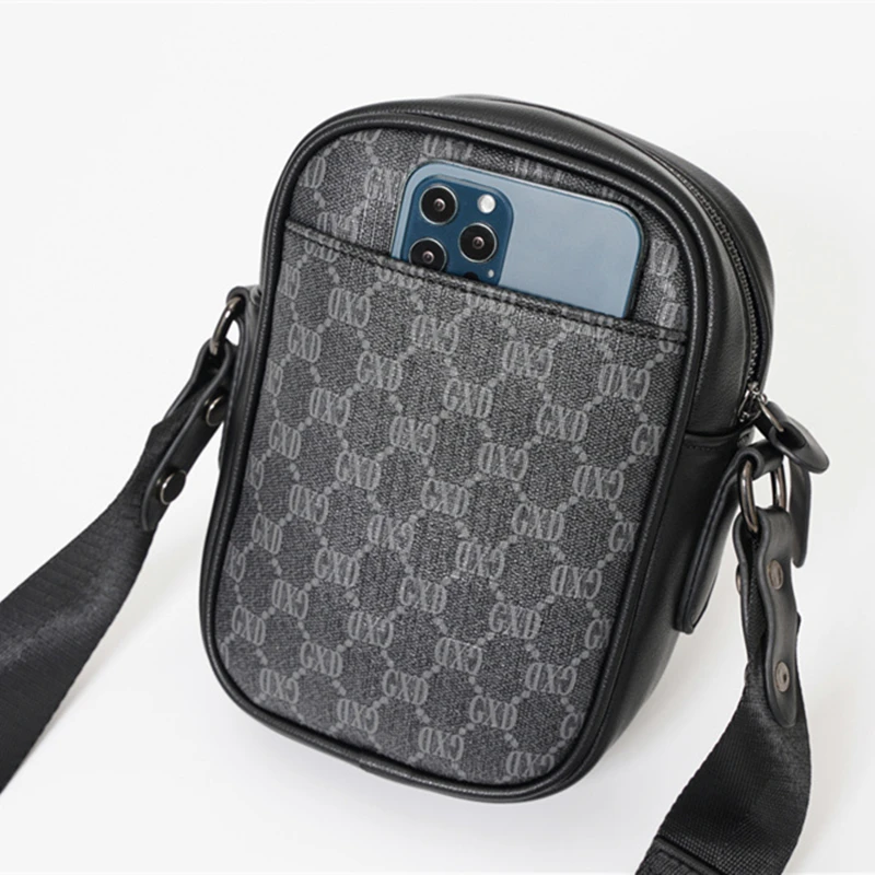 Men's Luxury Cross-Body Shoulder Bag Monogram Mini-Bag Camera