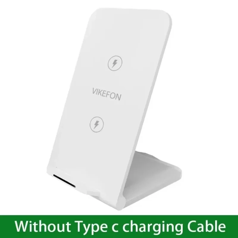 Station de chargeur sans fil 65W, support de charge rapide pour écouteurs, pour iPhone 16 15 14 13 Pro Max Samsung S24 S23 Xiaomi