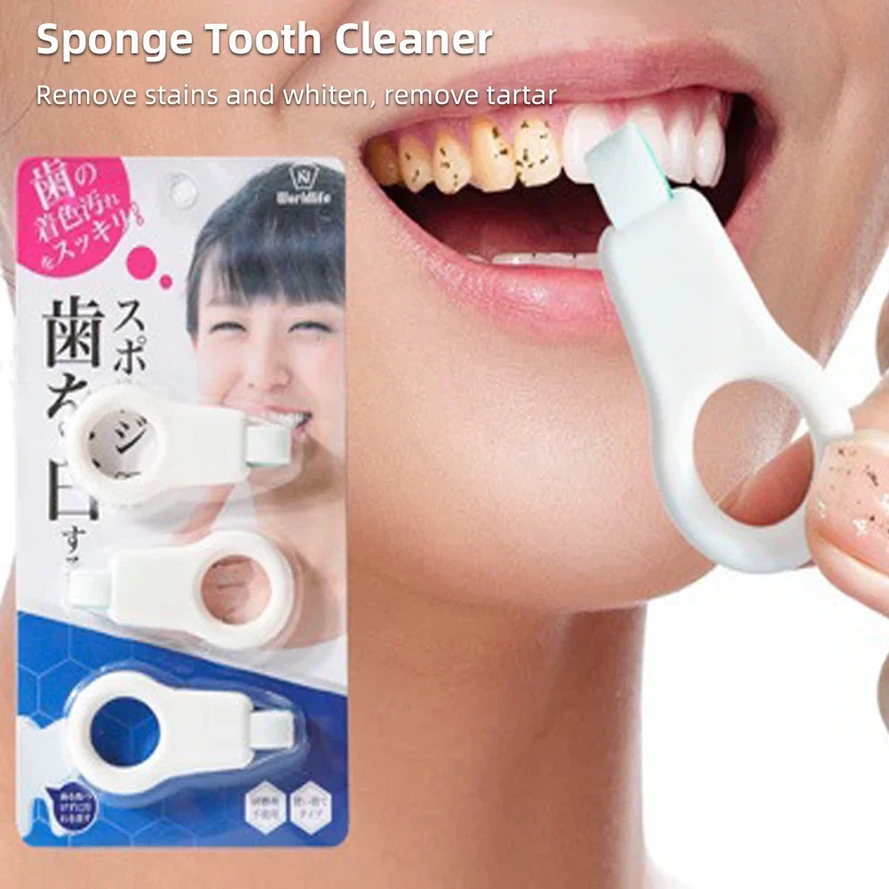 Limpiador de dientes blanqueador desechable, Nano esponja para