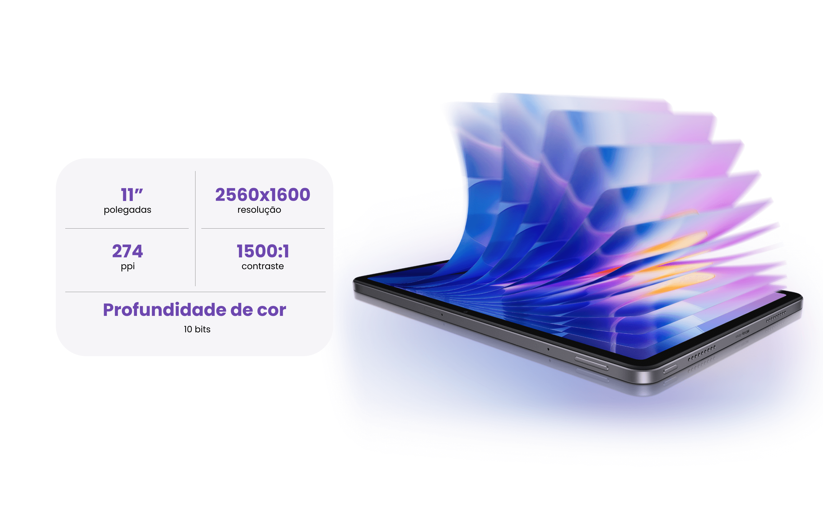 Xiaomi Redmi Pad 2 Tablet 256GB 8GB RAM 11 "8MP 5MP - Lavender Purple