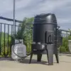 Smoker, Roaster & Gas Grill, Black - 14101550 6