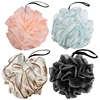 Soft Mesh Foaming Sponge Shower Exfoliating Body Scrubber Bath Bubble Ball Body Skin Cleaner Cleaning Tool Bathroom Accessories 1