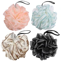 Soft Mesh Foaming Sponge Shower Exfoliating Body Scrubber Bath Bubble Ball Body Skin Cleaner Cleaning Tool Bathroom Accessories 1