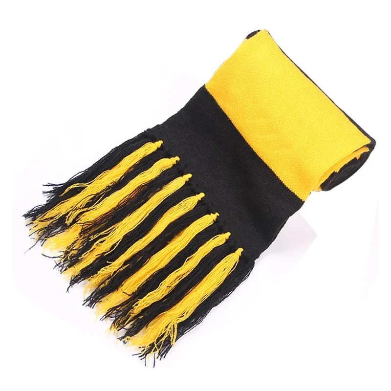 10pcs Winter Warm Scarf With Badge wizard Shcool Scarves Hallwoon Party Cosplay Costume Gifts