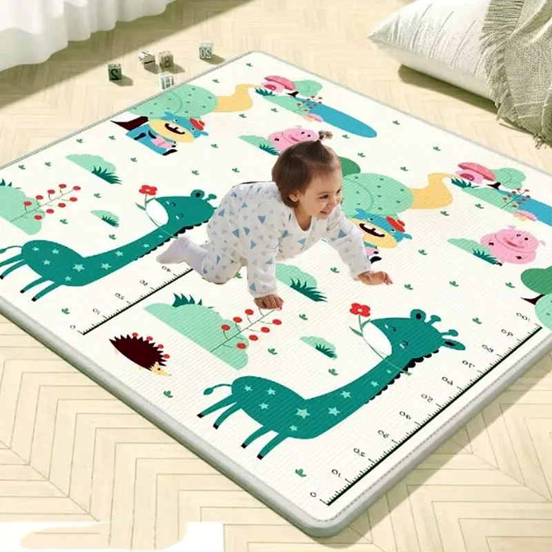 10 Pattern Choices EPE Baby Play Mat Toys for Children 5 Size Options Developing Mats Baby Room Crawling Pad Double Sided Carpet