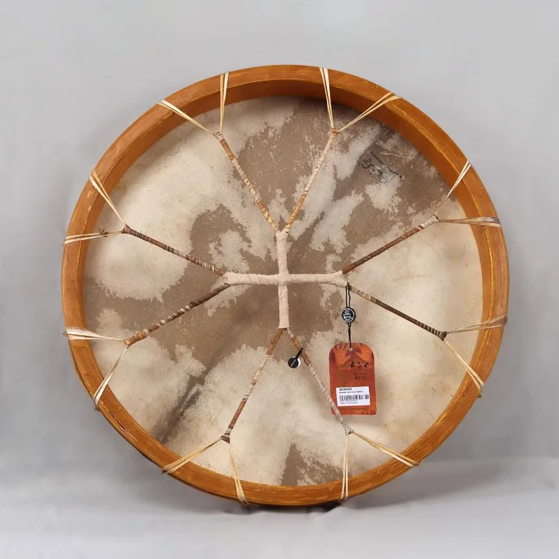 Goatskin Shaman Drum Sound Therapy Hand Drum Yoga Meditation Healing Percussion Musical Instrument Professional Frame Drums