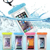 Waterproof Phone Pouch Drift Diving Swimming Bag Underwater Dry Bag Case Cover For Phone Water Sports Beach Pool Skiing 6 inch 1