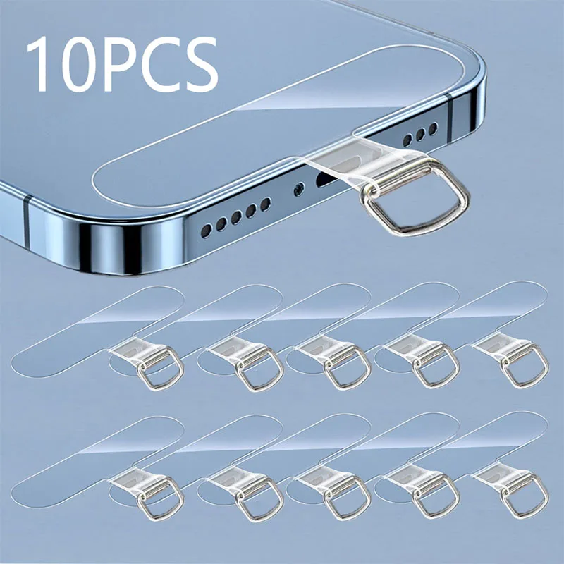 10/5/4PCS Universal Mobile Phone Lanyard Strap Gasket Anti-lost Detachable Hanging Cord Patch Sling Tether Pad