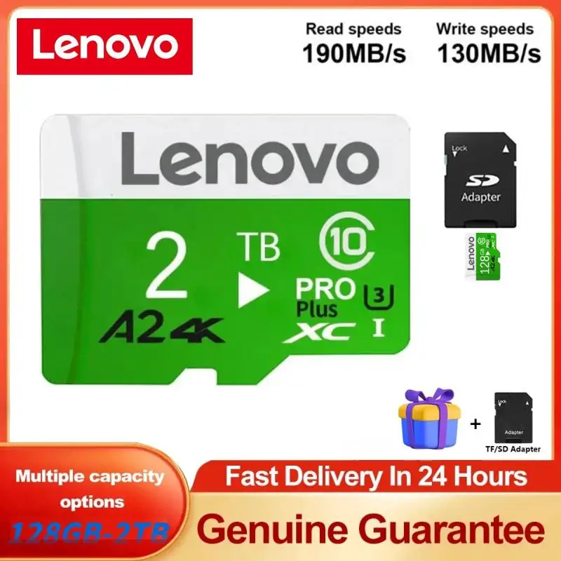 Scheda Sd Lenovo Originale 1Tb Micro Tf Sd Card 256Gb 512Gb Tf Memory Flash Card 128Gb Per Telefono/Computer/Fotocamera Dropshipping