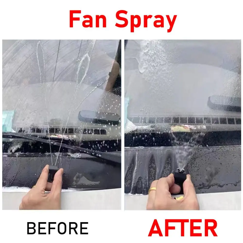 2Pcs Car Front Windshield Washer Wiper Water Spray Nozzle For Nissan TIIDA SYLPHY X-trail Venucia D50 R50 Auto Accessories