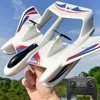 Amphibious Waterproof Gyro Stabilized EPP Foam Fixed-Wing Glider Aircraft RC Plane with LED Lights 2.4G Radio Control Airplane 3