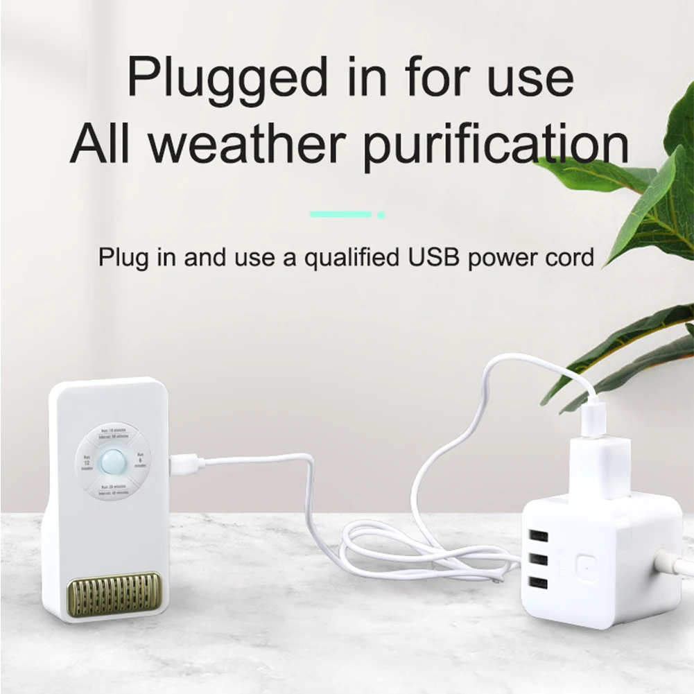 Description Picture 6 of itemUSB Plug-in Refrigerator Deodorizer Multipurpose Odor Eliminator Reusable Mini Air Freshener for Kitchen Closet Shoe Cabinet