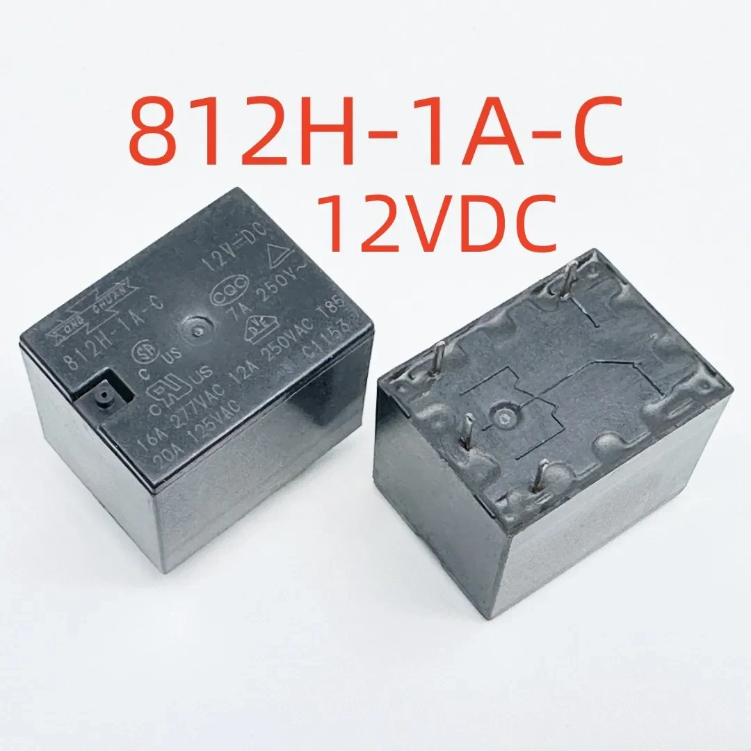 New 812H-1A-C E/V/S F12V/24V/48VDC ; 812HT-1A-S F12VDC (4123A-16A) Relay 4pins