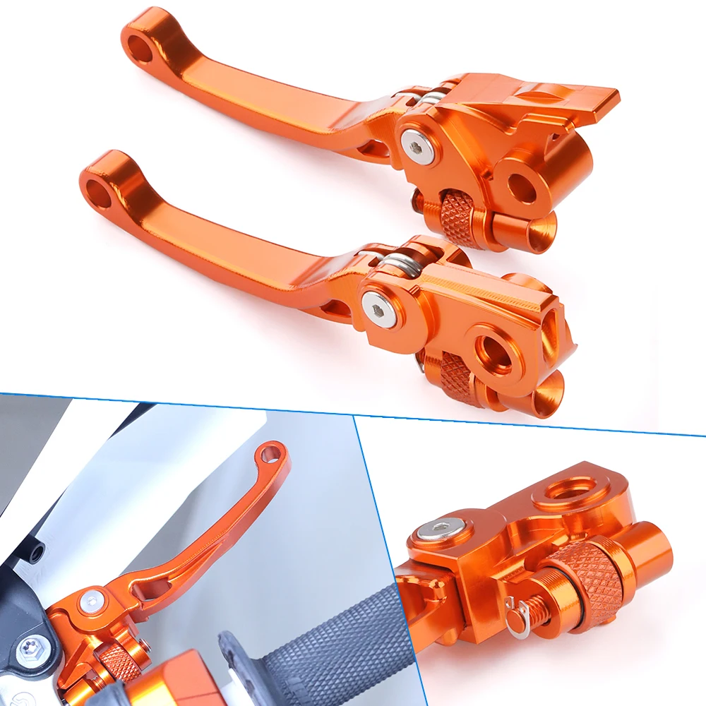 CNC 알루미늄 브레이크 및 클러치 레버 액세서리, KTM 125SX 150SX 250SX 300SX 350SX-F 450SX-F 500 XC-W XCF-W 오토바이