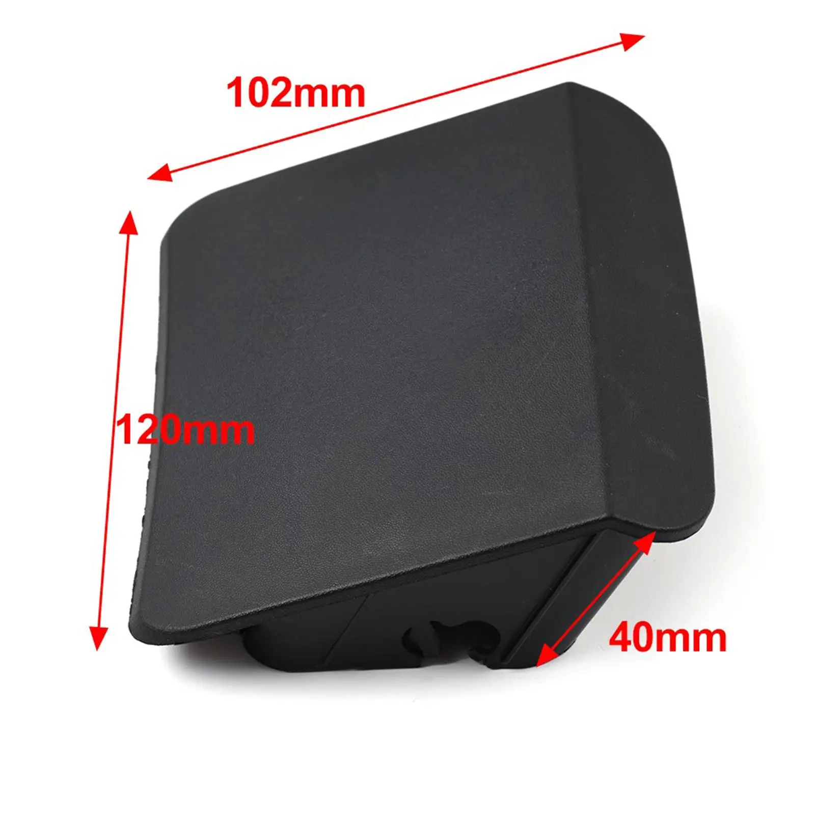 랭글러 TJ용 프론트 스터비 엔드 캡 55078138AA 12 x 10.2 x 4 cm 블랙 설치가 간편한 직접 교체 부품