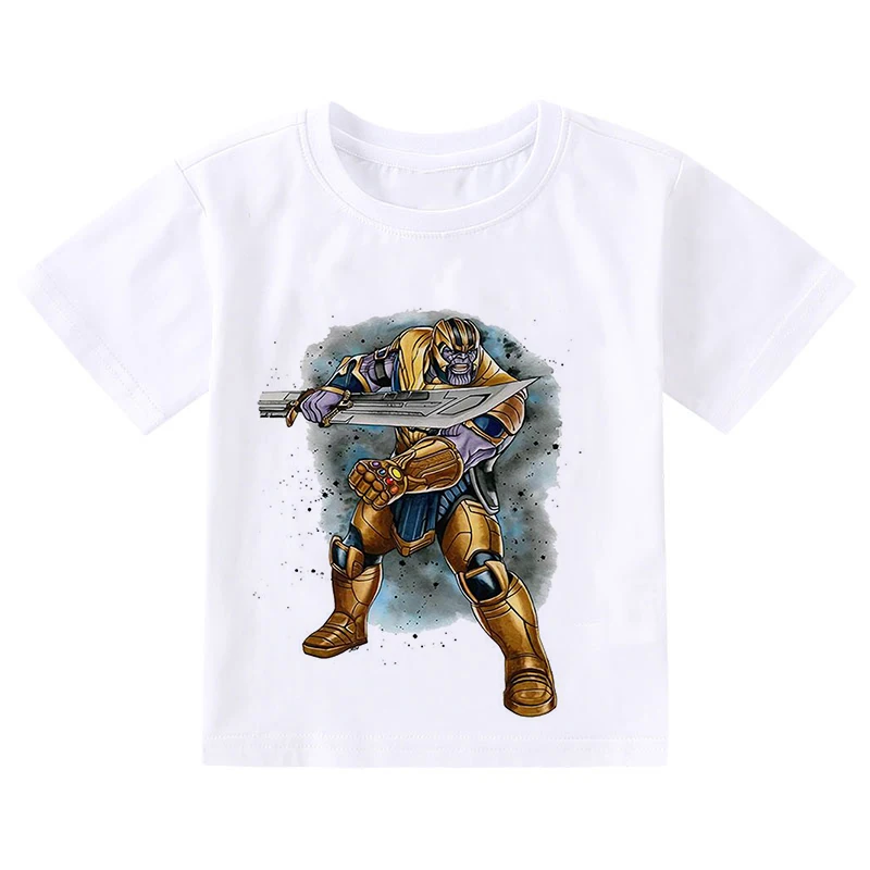 New Disney Hulk Iron Man FashionT-shirt For Boys Clothing Short Sleeve Print Cartoon Style Summer Anime 2-9Y Tee Top Gift Tshirt cool kid t shirt Tops & Tees