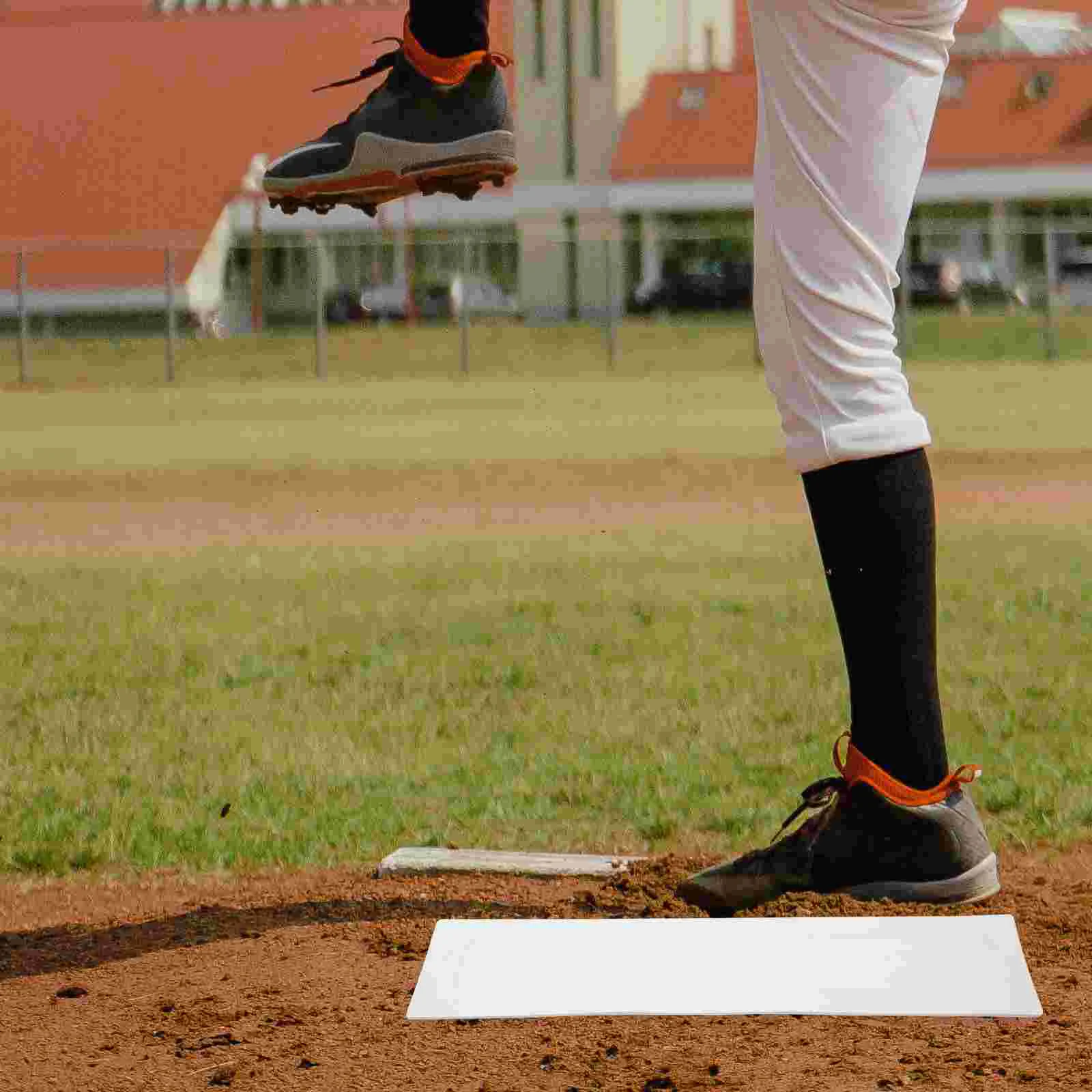 Baseball Training Landmark Plates Marker Signs Floor Markers Flat for Pitchers Sports Exercise Home Mat Aids Area Rugs