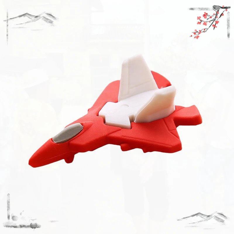 Pencil Eraser 4 Pcs Aircraft Eraser Cartoon Student Learning Supplies Small Gifts School Stationery Office Supplies