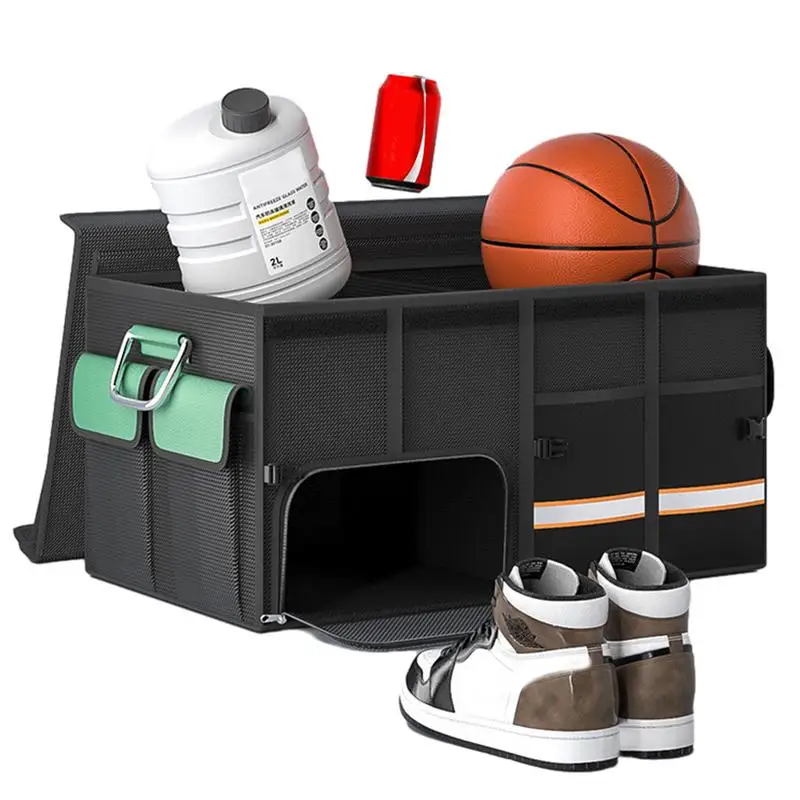 

Car Trunk Organizer Box Large Capacity Auto Multiuse Tools Storage Bag Stowing Folding For Emergency Storage Box