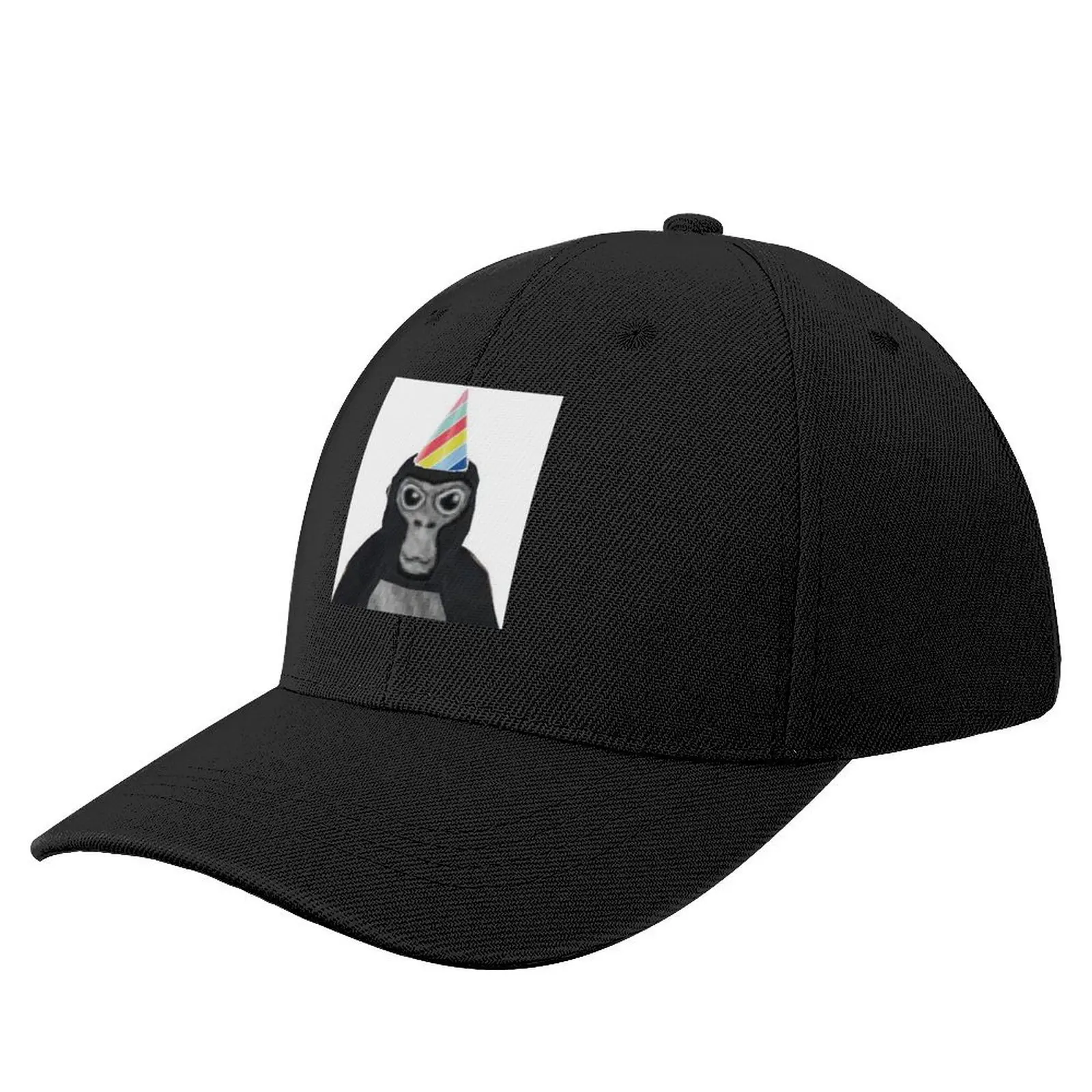 

Gorilla tag monkey with birthday hat Baseball Cap New In Hat Hip Hop Women Beach Fashion Men's