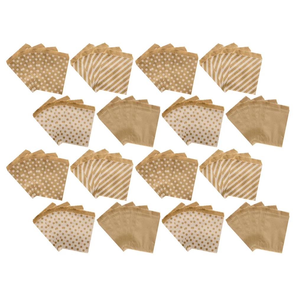 

80 Pcs Delicate Card Envelope Small Change 100gsm Kraft Paper Compact Invitation Cash