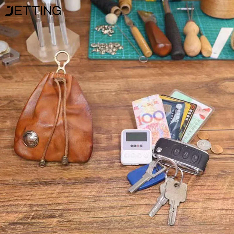 Porta carte portamonete da uomo in pelle PU porta carte per mini borsa portaoggetti casual da uomo Portafogli unisex - immagine 2