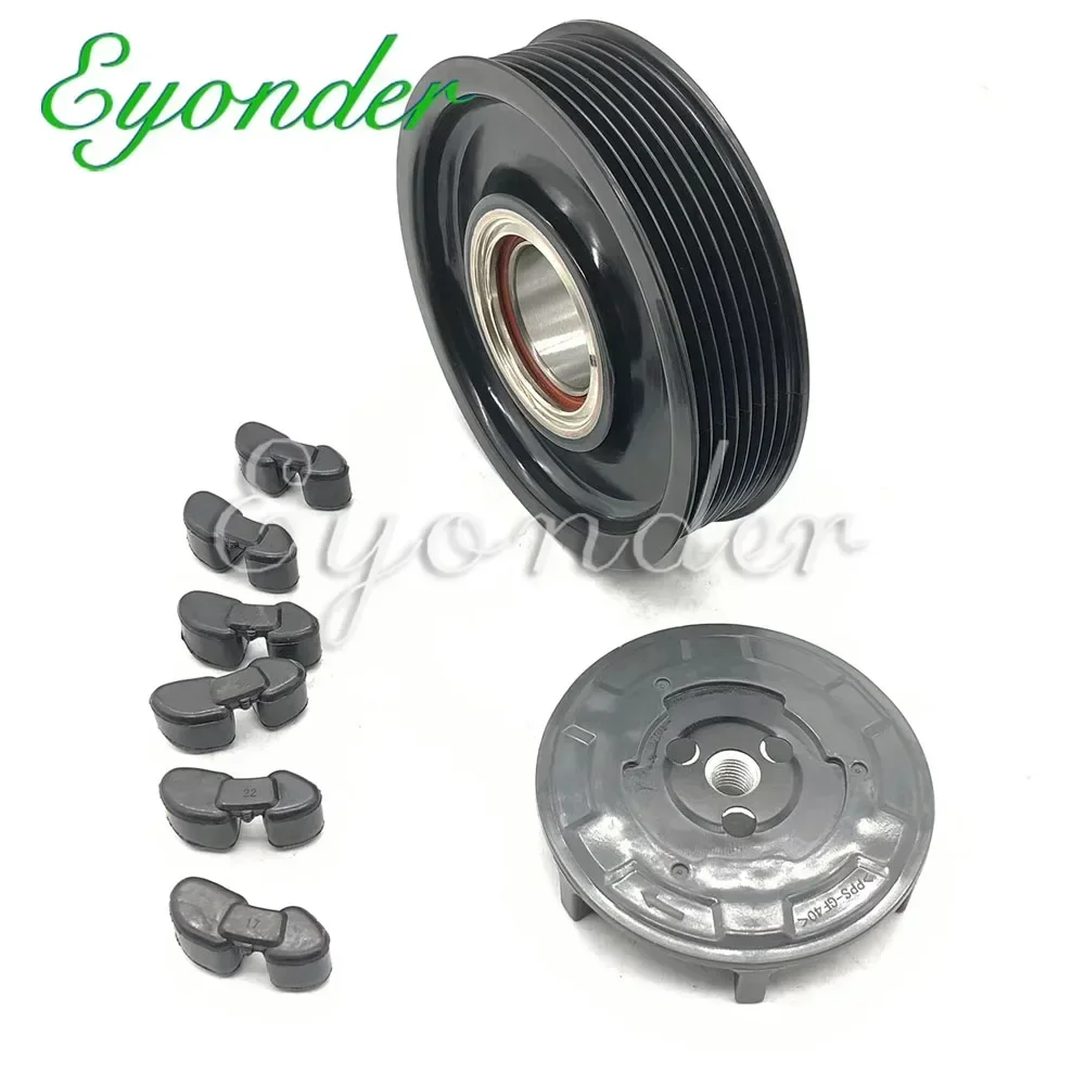 A/C AC 컴프레서 클러치 풀리 6SEL14C for Renault GRAN TOUR 1.9 2.0 GRAND SCENIC III 1.9 SCENIC 3 8200956574 4471500012