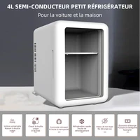 Réfrigérateur de voiture électrique portable, réfrigérateur chaud et froid 12V, bon effet de refroidissement pour voiture, maison, camping et voyage 2