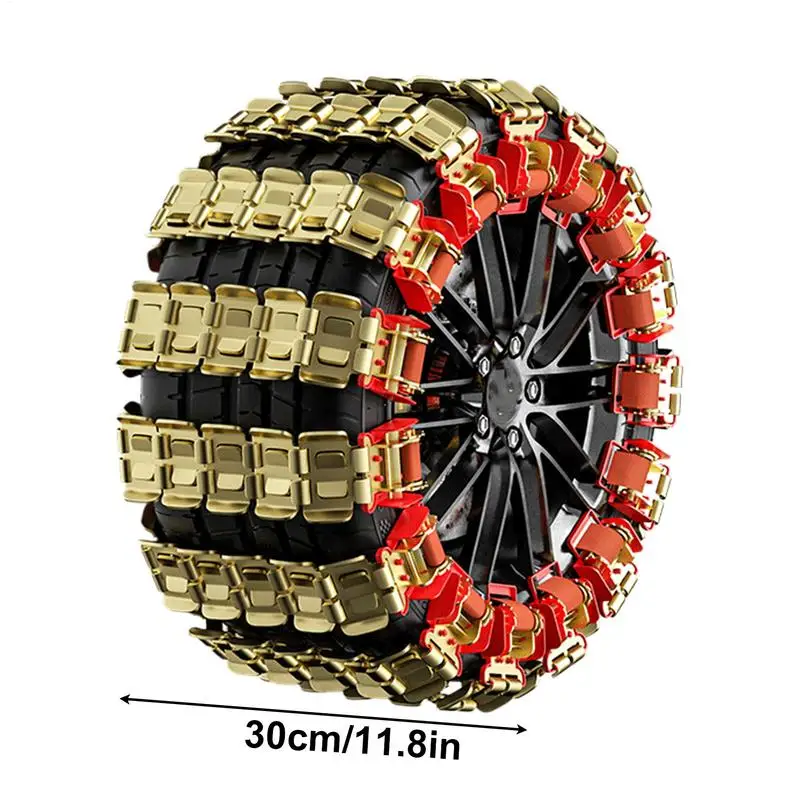 Car Tire Anti-Skid Chains Dragon Claw Type Thicken Anti-slip SUV Tire Traction Chain Thicken SUV Rain Chains Traction Chain
