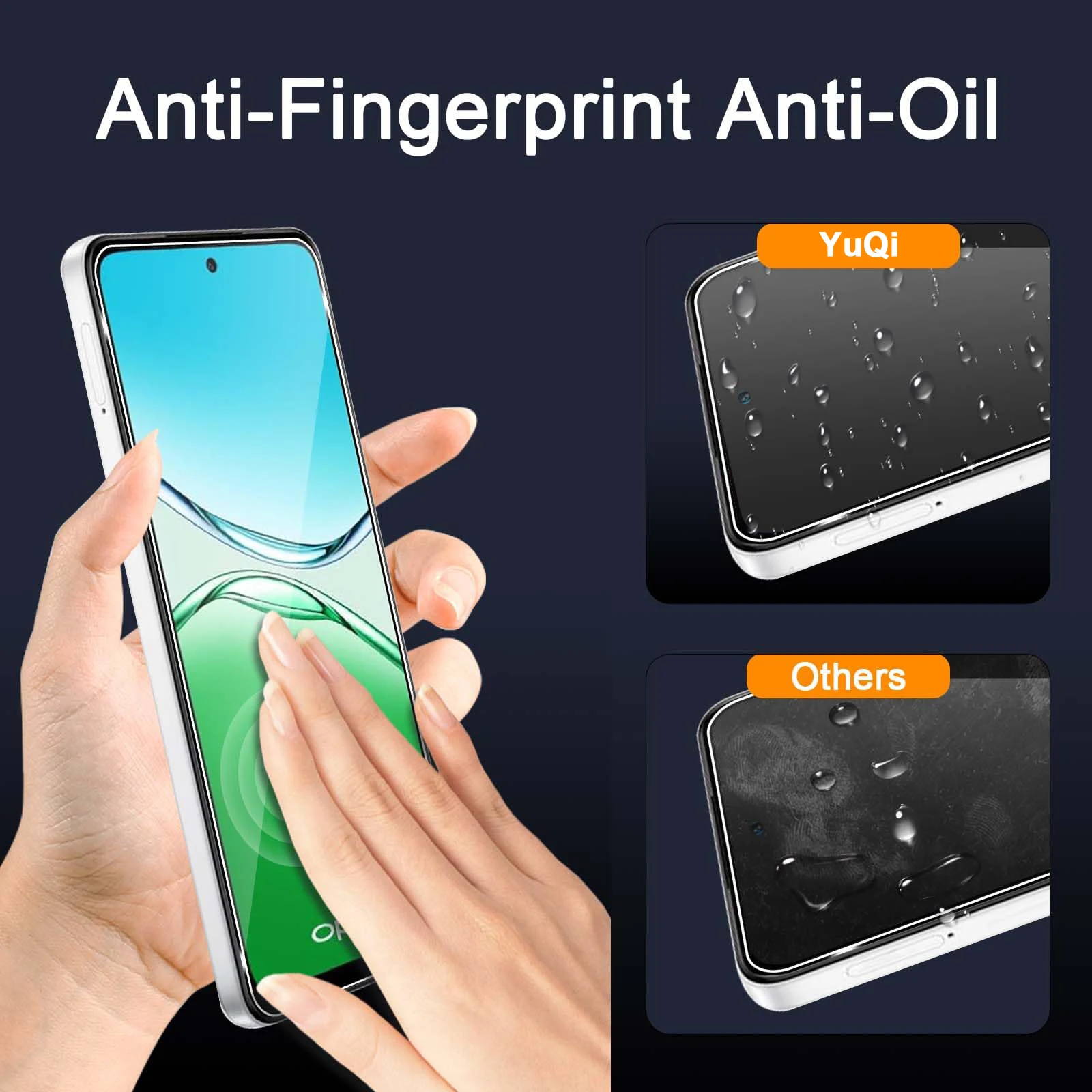 Premium Tempered Glass Screen Protector - 6.67 inch, HD Clear, 9H Hardness, Anti-Scratch, Case Friendly