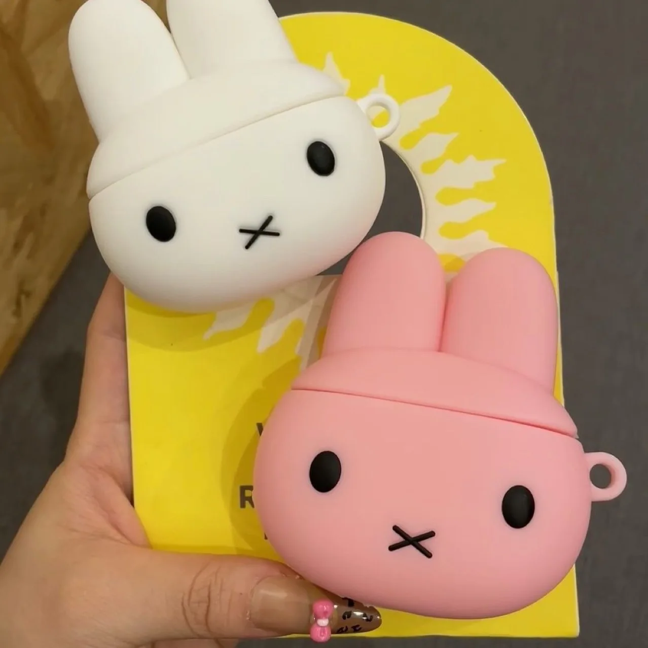 Miffy Kawaii Silicone Earphone Case - Cute Wireless Protective Cover