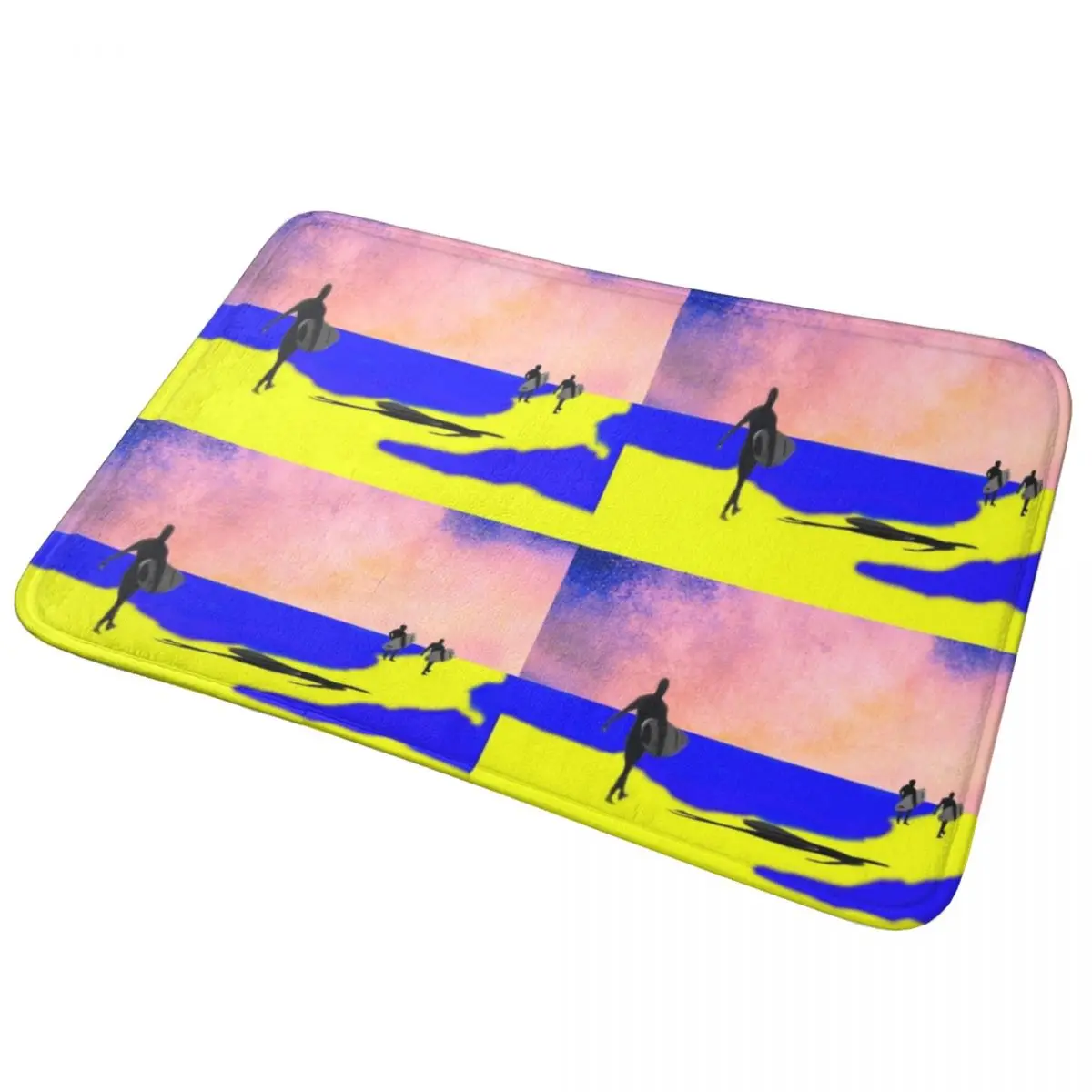 

Surfer's Path Doormat Anti-skid Super Absorbent Bath Mats Home Entrance Rugs Kitchen Living Room Bedroom Carpet Outdoor Footpad