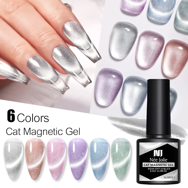 

Small Bulb Crystal Cat's Eye Nail Gel Ice Transparent Super Bright Flash All-match Cat's Eye Gel Special For Nail Art