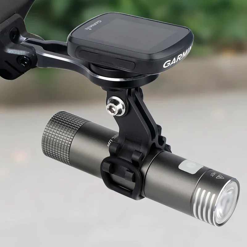 Bike headlight holder Aluminum Alloy Front Light Lamp Holder for Gopro Camera Adaptors Fits Trek Bontrager Blendr BMC ICS Cervelo