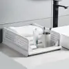 Multipurpose Portable Rounded Edge Clothes Socks Underwear Closet Organizer Shelf Storage Basket for Living Room 6