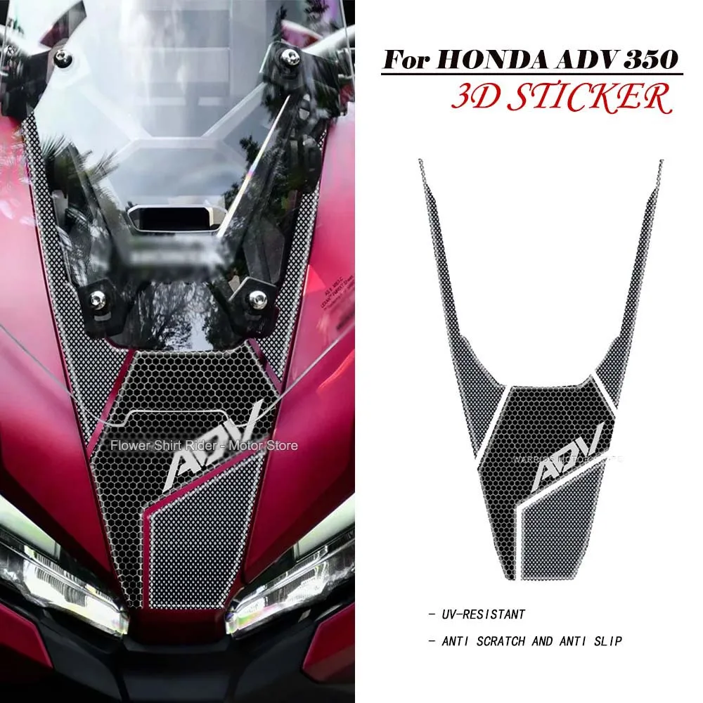 3D Non-slip Decorate Decal Motorcycle Body Sticker Waterproof Decal Sticker for HONDA ADV 350 ADV350 2022 2023