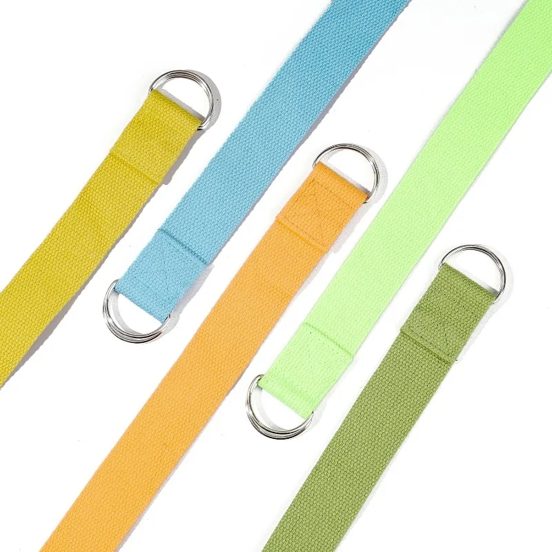 Yoga Belt Stretching Tension Cotton Brace Rope Elongation