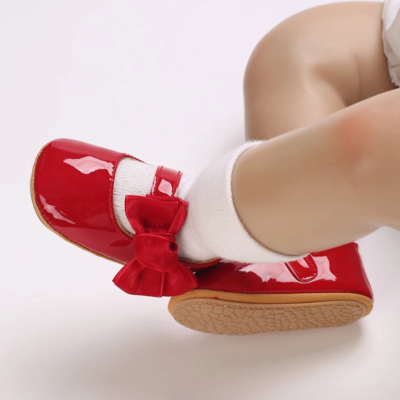 Serena Bow First Walker Shoes Color 7
