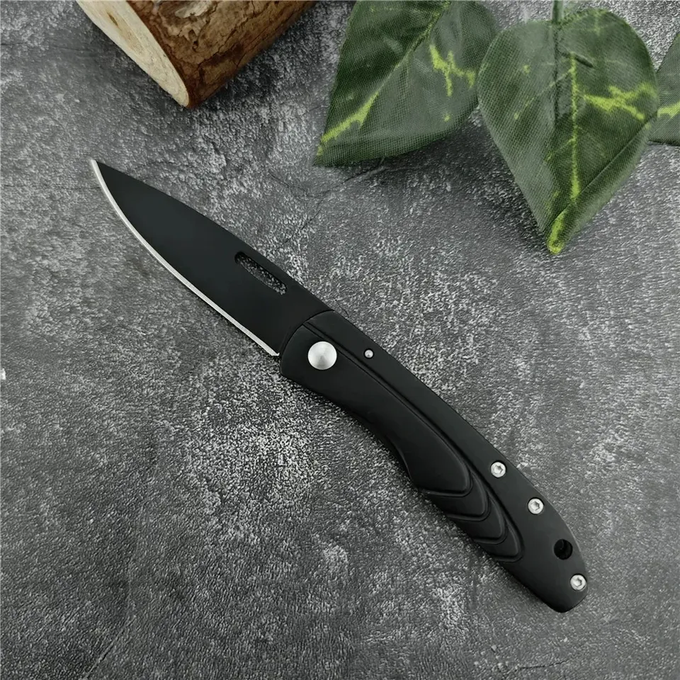 1910918a Pocket Folding Knife 5Cr13Mov Blade 420 Steel Handle Outdoor Adventure and Hunting Multi-functional Knives Men's Gift