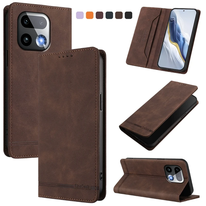 Luxury Leather Magnetic Flip Stand Phone Case Cover - Premium Protection with Elegant Design