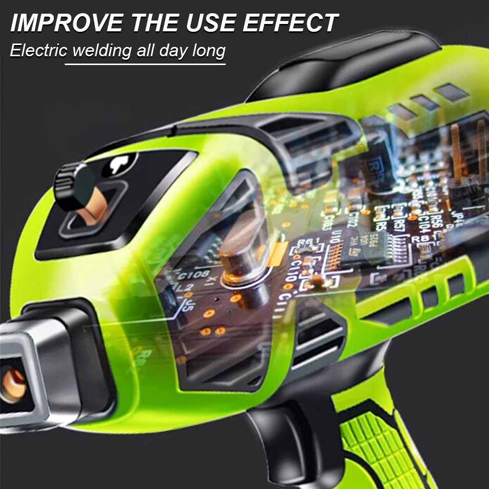 4600W Handheld Inverter ARC Welder 220V 110V Portable Automatic Electric Welding Machine And Mask Steel Brush Home DIY Solderin