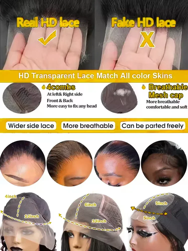 Human Hair Brazilian Wig 30 40 Inch Deep Wave 13x4 13x6 Hd Lace Frontal 5x5 Closure Water Wave Curly Wigs lace front wig human hair wigs human hair wig front lace wig