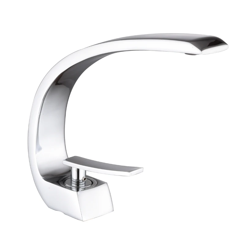 

Смеситель для раковины с одной ручкой, кран для горячей и холодной воды, черное покрытие, кран для ванной комнаты