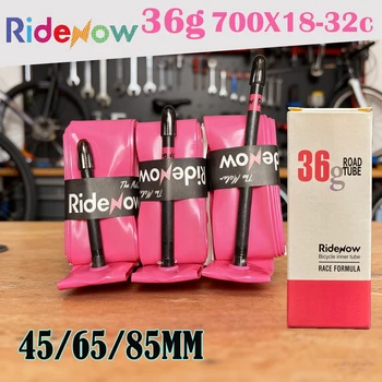 RideNow Camera d'aria in TPU per bicicletta da strada 700C 700x18 23 25 28 32 Camera d'aria per bici ultraleggera 45/65/85mm Camere d'aria con valvola francese